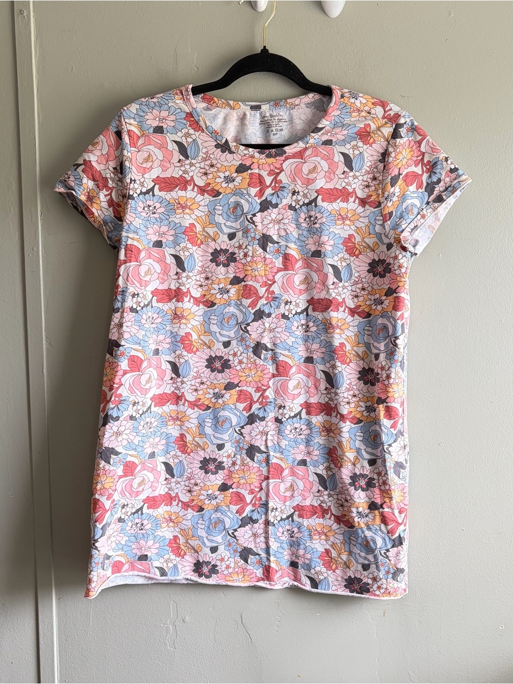 Vera Bradley Floral Print Nightshirt Gown Dress - Small